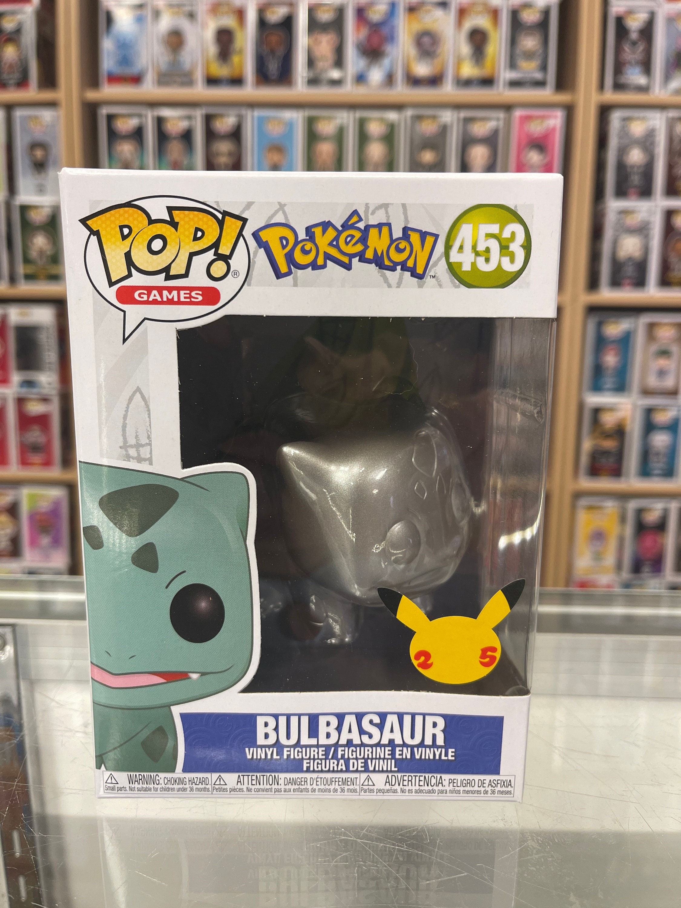 Pokémon - Bulbasaur #453 - Funko Pop! Vinyl Figure (video game) – Tall Man  Toys & Comics