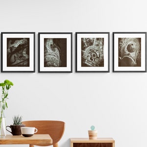 Set of 4 Photo Print Detroit Church, Detroit Photography Set, Detroit Church Digital Download, Photos of Detroit Set of 4, Detroit Church