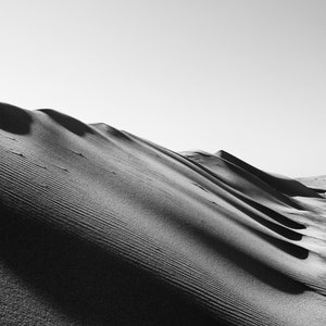 Sand Dune Photo Print, Nipomo San Dunes Photo Print, San Dunes California Photo Print, Black and White Photo of California Sand Dunes