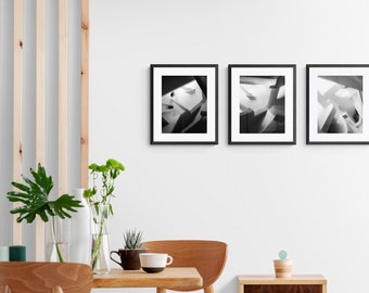 Set of 3 Photo Prints Cahill Center for Astronomy Pasadena, Architectural Building Photo Set, Architectural Photography Photo Set