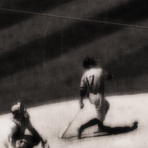 Vintage Baseball Photo Print, Baseball Photo Print, Vintage Baseball Player Photo Print, Baseball Catcher Vintage Photo, Old Baseball Photo