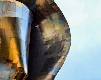 Disney Concert Hall Photo, Architecture Photography, Architectural Photo Print, Abstract Building Photo Print, Architecture Highlights