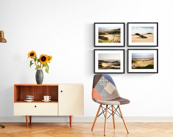Set of 4 Photo Prints San Dunes California, Photo Set San Dunes Nipomo, California Beach Sand Dunes Photo Set, California Sand Dunes Photos