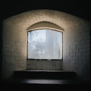 Jail Cell Window Alcatraz Photo, old jail cell window, Alcatraz window photo print, historic window in Alcatraz, fortress Alcatraz photo