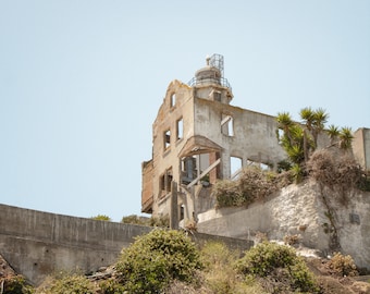 San Francisco Alcatraz Photo Print, Alcatraz Photo, Alcatraz Digital Photo Download, San Francisco Travel Photo, SF Travel Photography