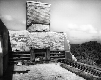 Hurricane Dorian Destruction Bahamas Photo Print, Abandoned Home Bahamas Photo Print, Photo Print of a destructed home in the Bahamas