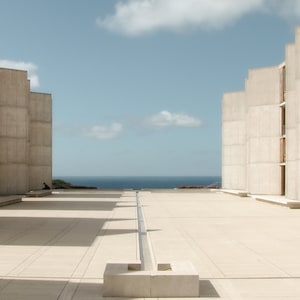Abstract Architectural Photo, Architectural Photography, Salk Institute La Jolla, Salk Institute California, Interesting Architecture Photo