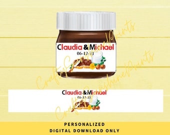 Nutella Label - Etsy