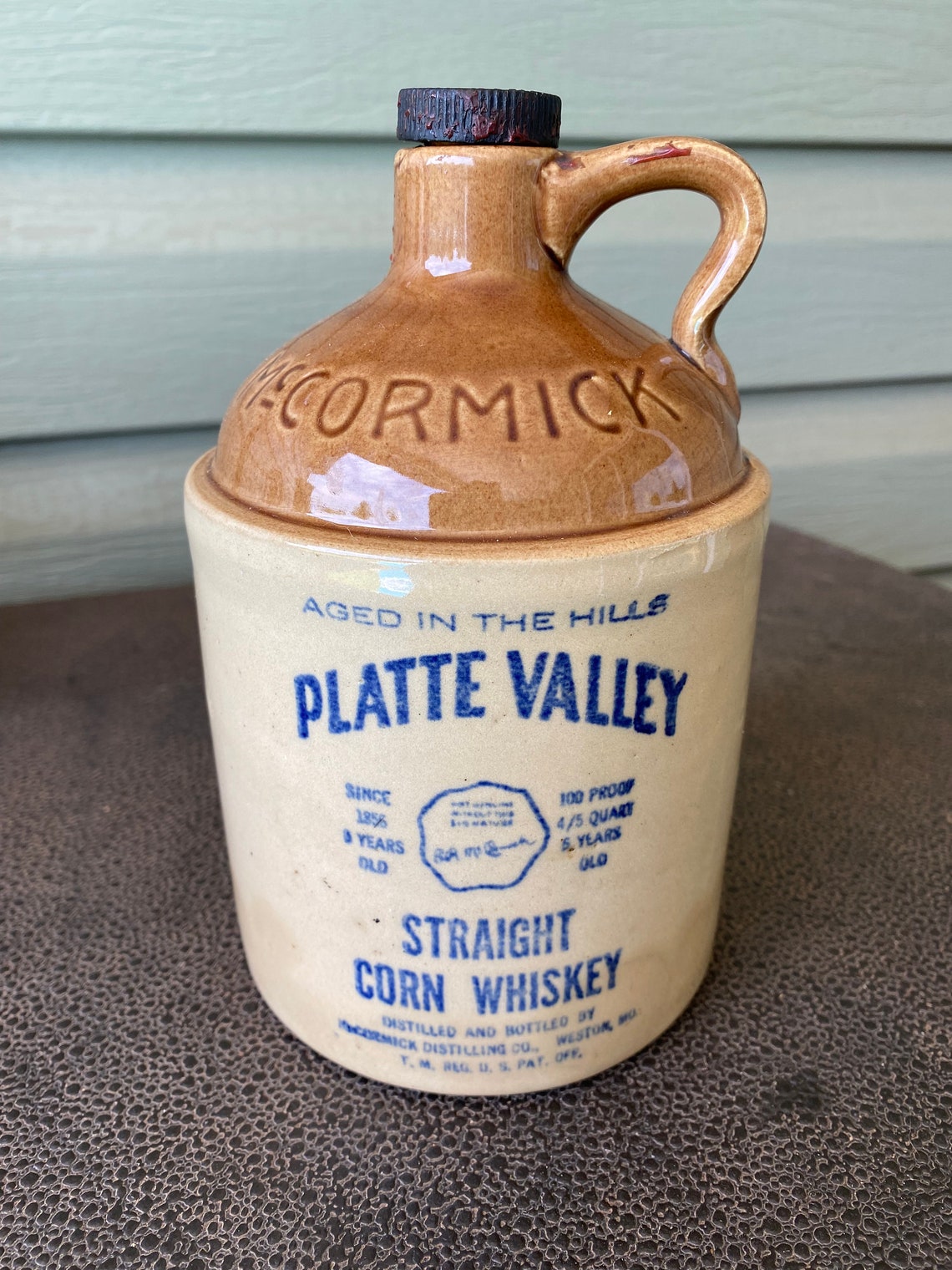 Vintage McCormick Whiskey Jug Etsy