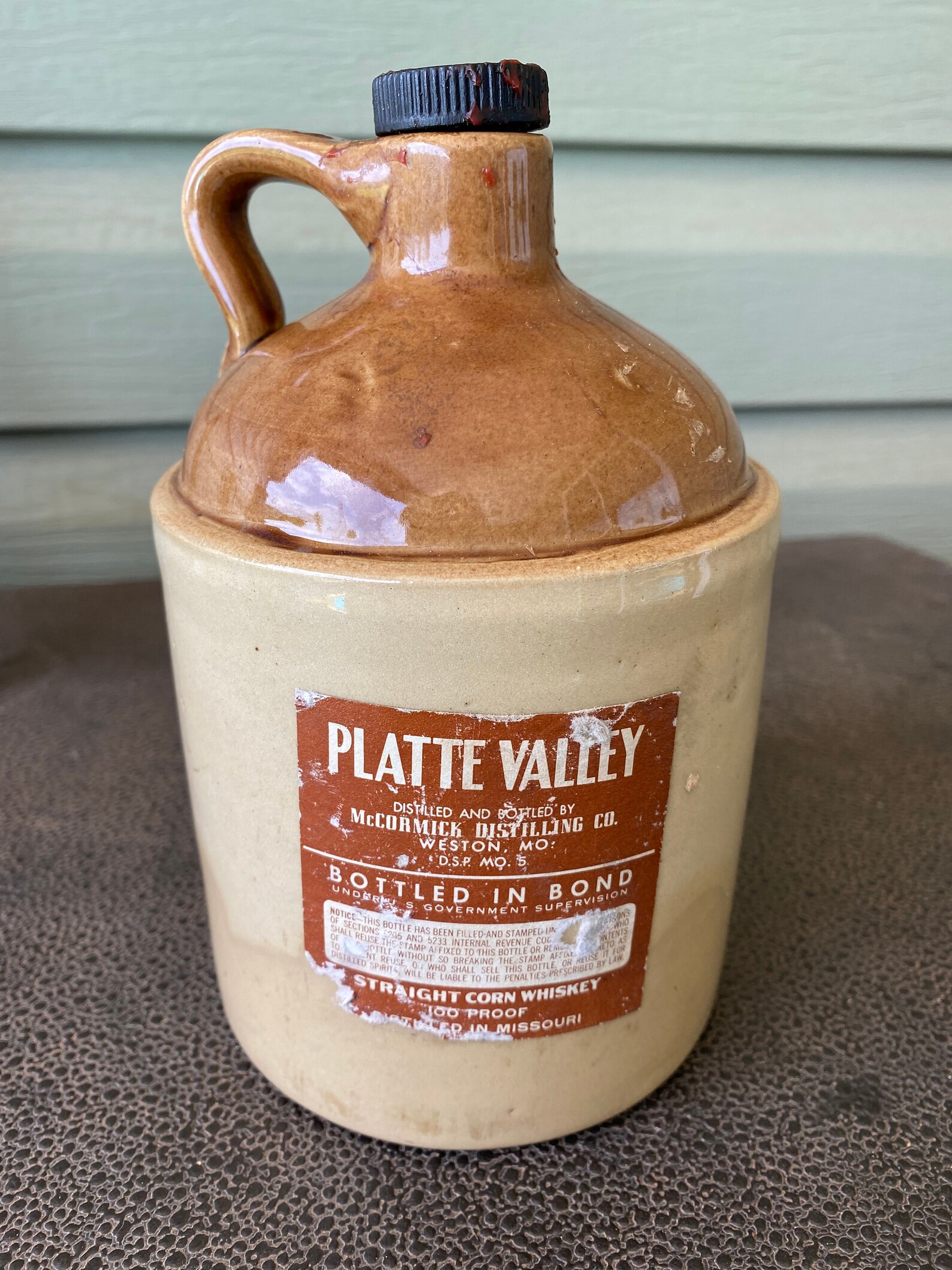 Vintage McCormick Whiskey Jug Etsy