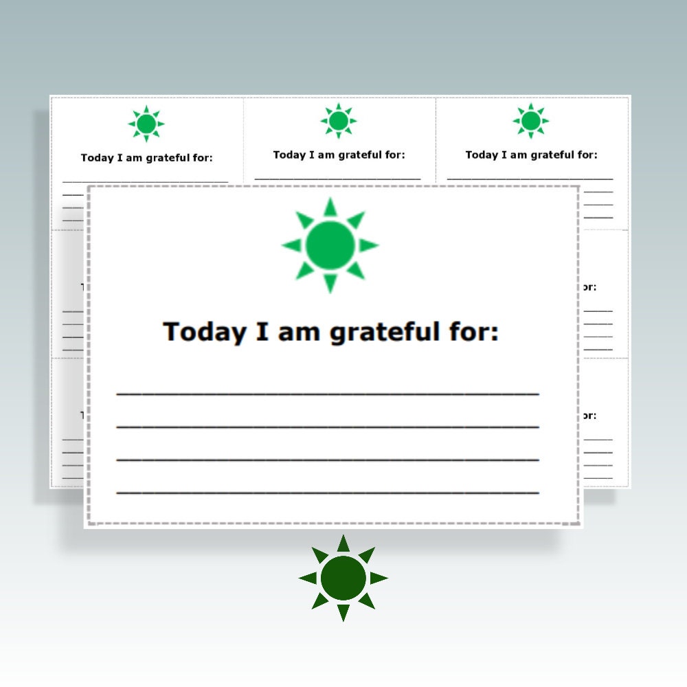 Depression and Anxiety Coping Skills Kit Positive Self-Talk Gratitude