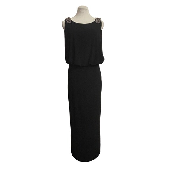 Xscape By Joanna Chen Vintage Formal Black Evening Dress Size 4 Xscape By Joanna Chen Vintage Formal Black Evening Dress Size 4