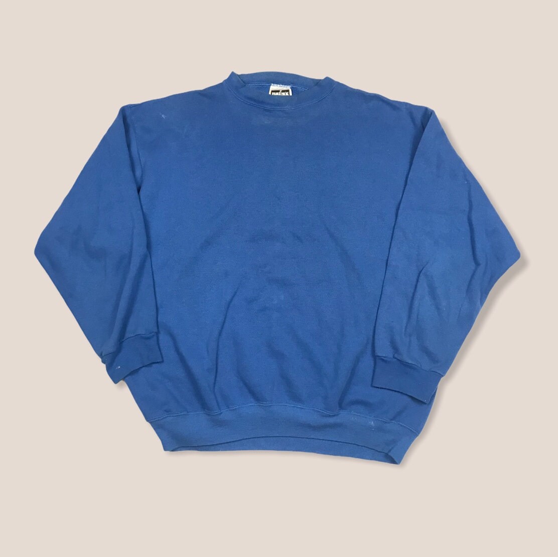Vintage Tultex Blank Blue Crewneck Sweatshirt. - Etsy UK
