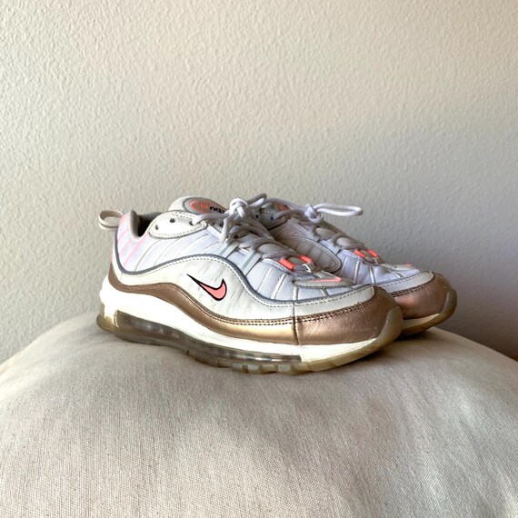 Max 98 Nike Air Bianche Nike Sportswear Nike Air Max Bianche Oro