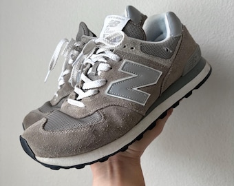 New balance 574 grey sneakers shoes. Classic new balance 574. 8
