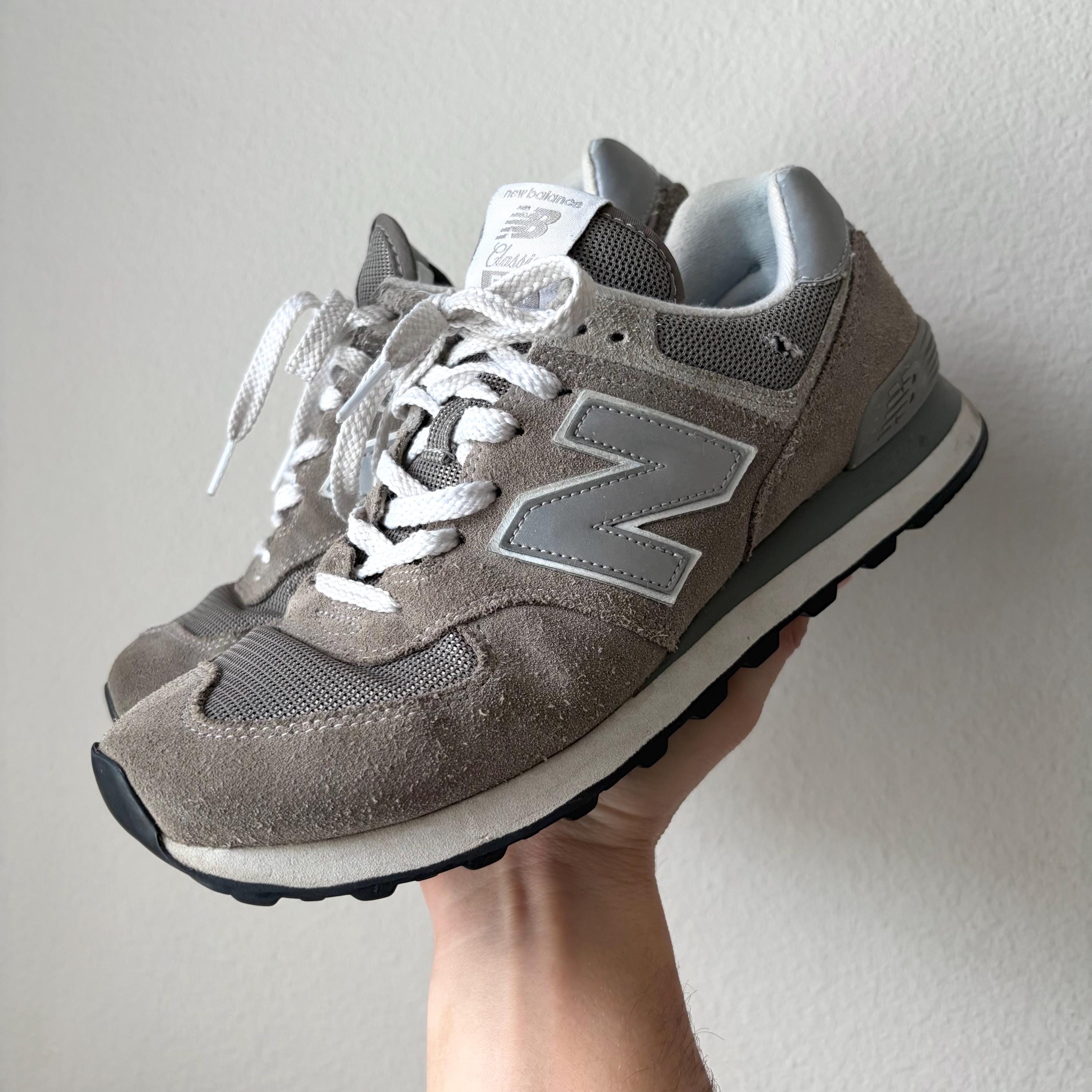 Zapatillas New Balance 574 grises. New Balance 574 clásicas. 8