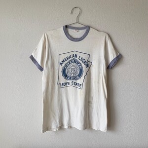 VINTAGE - ▪️50’s【RUSSELL SOUTHERN】VINTAGE TEE Vintage 1950's Baseball Shirt Russell Southern Co. Single