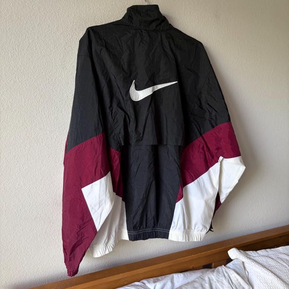Vintage Nike windbreaker big swoosh 90s Nike windbreaker big swoosh View 4