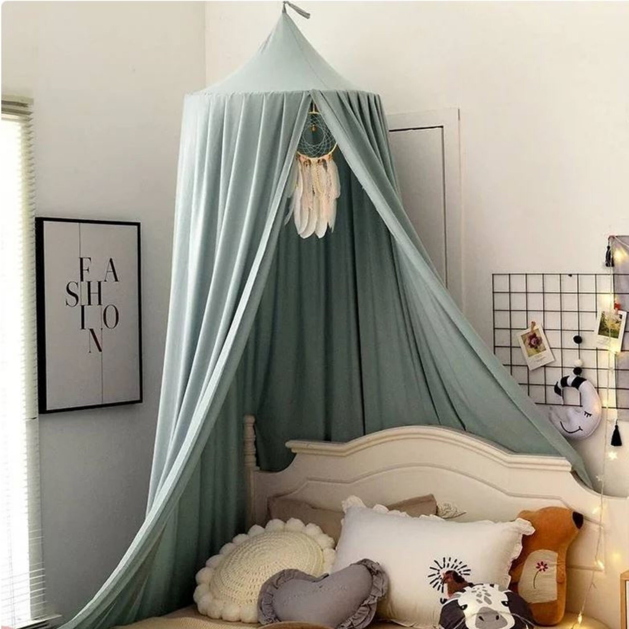 Cot Canopy Cot Bed Canopy Baby's Bedroom Canopy Etsy UK