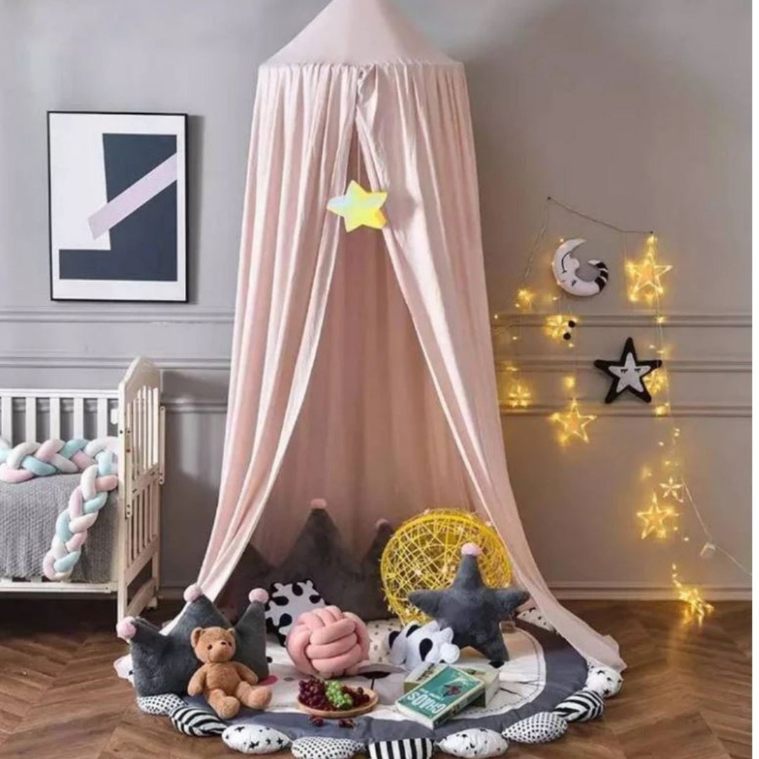 Cot Canopy Cot Bed Canopy Baby's Bedroom Canopy Etsy UK
