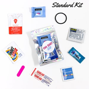 Adult Party Favors Complete With Supplies Hangover Kit Recovery Kit Wedding Bachelorette Party Birthday FREE CUSTOMIZATION image 2
