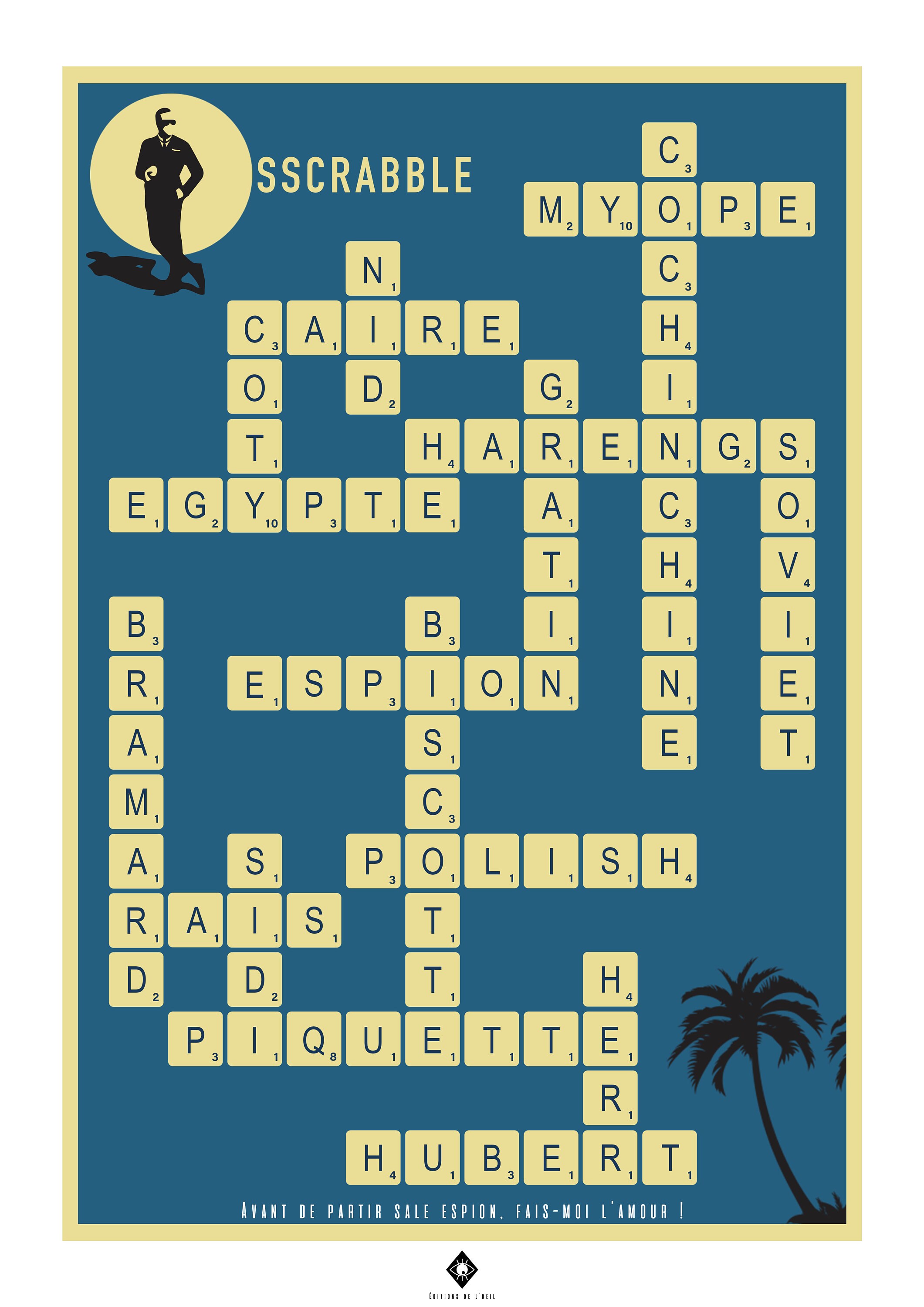 Affiche Osscrabble