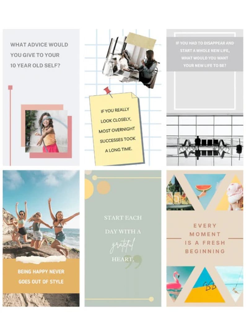 300 Viral Templates to Instagram Stories Etsy