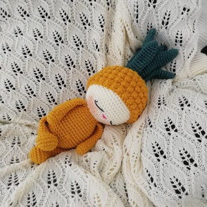 Crochet pattern pineapple Kathi Amigurumi crochet animal PDF file crochet pattern pineapple kathi pdf image 7