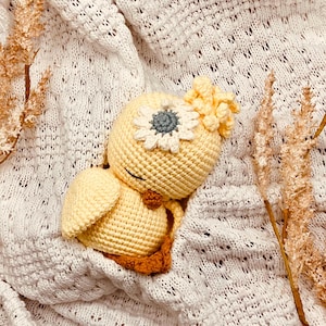 Crochet pattern chick Erna Amigurumi PDF file crochet pattern chicken PDF