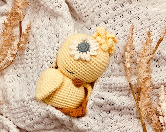 Crochet pattern chick Erna Amigurumi PDF file crochet pattern chicken PDF
