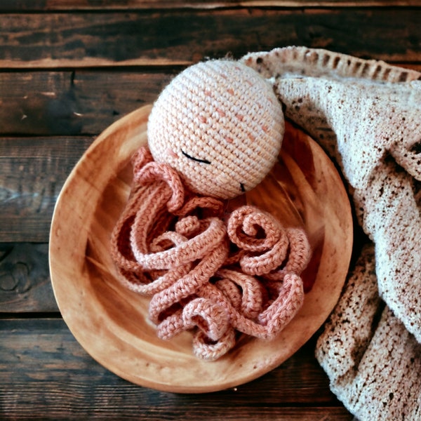 Häkelanleitung Qualle Quirin Amigurumi PDF Datei crochet pattern jellyfish quirin pdf