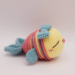 Patrón de crochet pez Luise Amigurumi archivo PDF patrón de crochet pez Luise