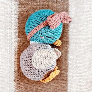 Häkelanleitung Ente Stockente Toni PDF-Datei crochet pattern duck mallard toni pdf