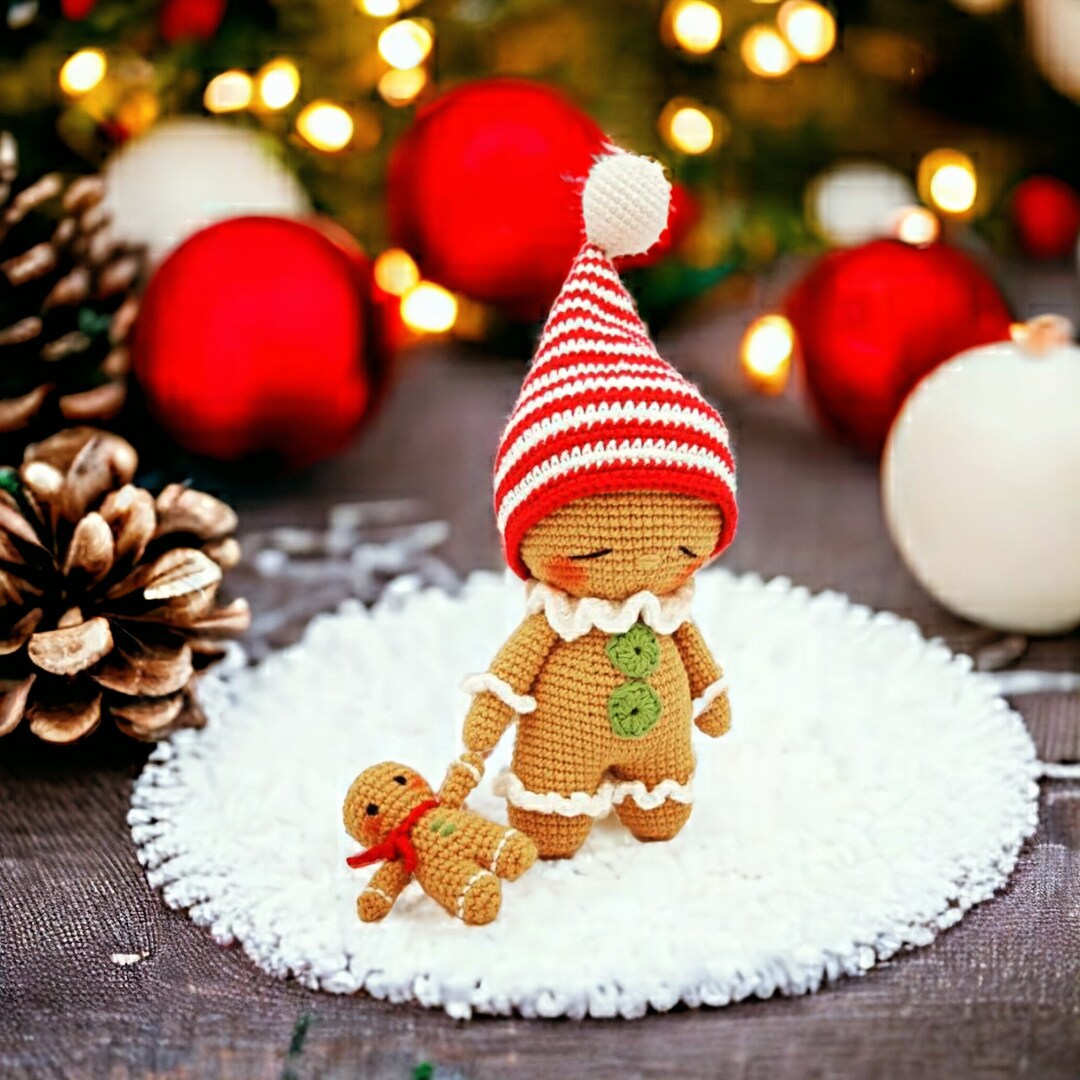 Häkelanleitung Lebkuchenmännchen Gregor Amigurumi PDF Datei crochet ...