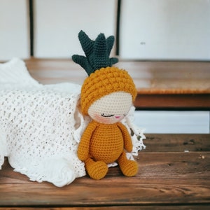 Crochet pattern pineapple Kathi Amigurumi crochet animal PDF file crochet pattern pineapple kathi pdf image 9