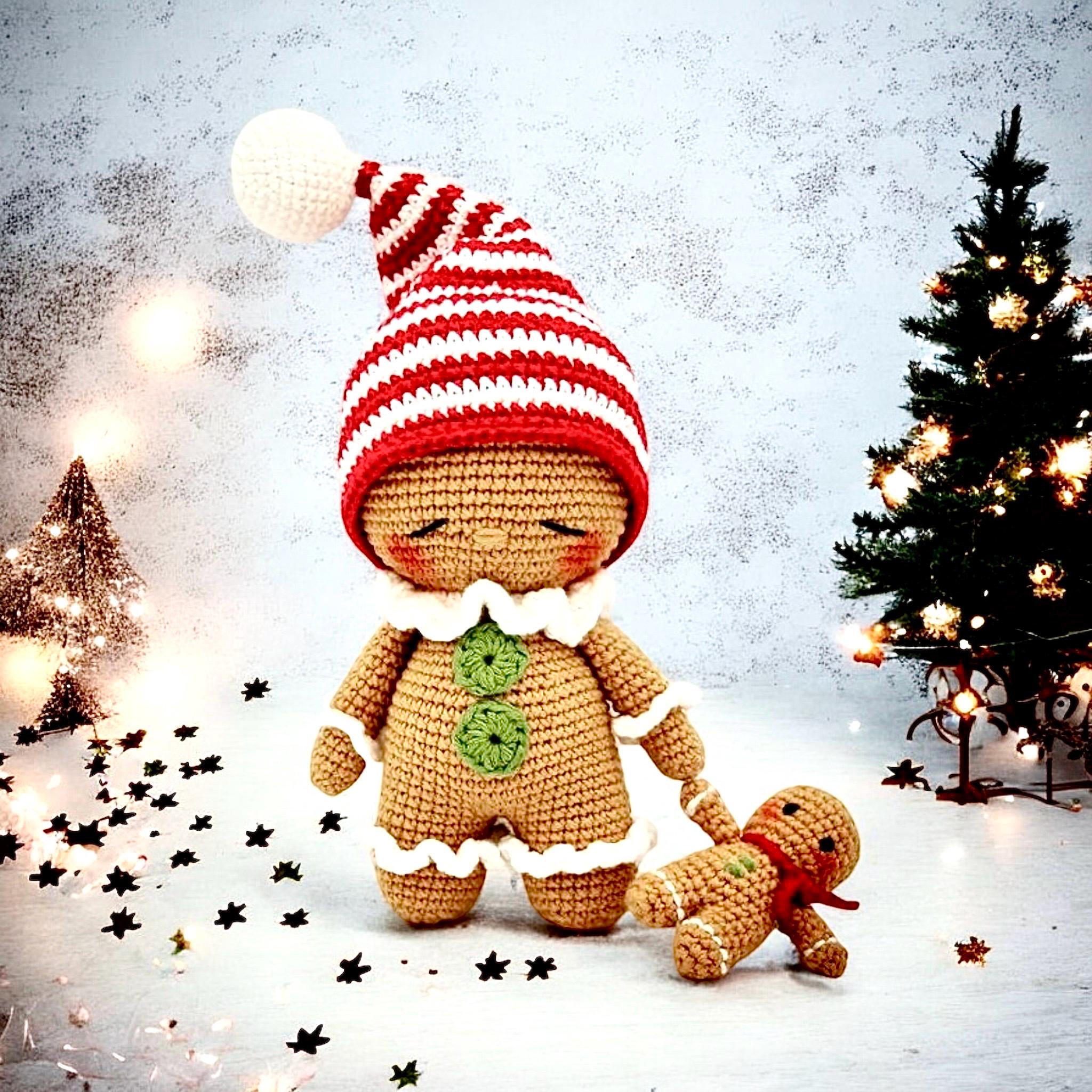 エウロペ Crochet Pattern Gingerbread Man Gregor Amigurumi PDF File