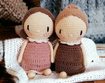 crochet pattern for the dolls Theresa/Therese Amigurumi PDF file crochet pattern for the dolls Theresa/Therese pdf