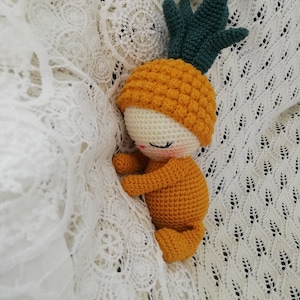 Crochet pattern pineapple Kathi Amigurumi crochet animal PDF file crochet pattern pineapple kathi pdf image 3