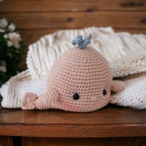 Crochet pattern whale Walburga Amigurumi PDF file crochet pattern whale walburga pdf