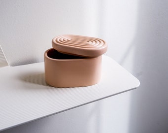 Ceramic box | ceramic box with lid | minimalistic decor | keramik dose | ceramic decor