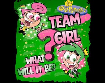 Fairly Odd Gender Reveal Design