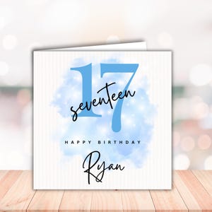 Biglietto di auguri per il 17° compleanno di un ragazzo, 17° compleanno di un ragazzo, biglietto di auguri per il 17° compleanno di un figlio, biglietto di auguri per il 17° compleanno, biglietto per il 17° compleanno di un figlio