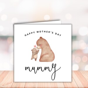 Mummy Mother&#39;s Day Card Thank You Mummy Mother&#39;s Day Card, Cute Card for Mummy, Amazing Mum Mother&#39;s Day Card