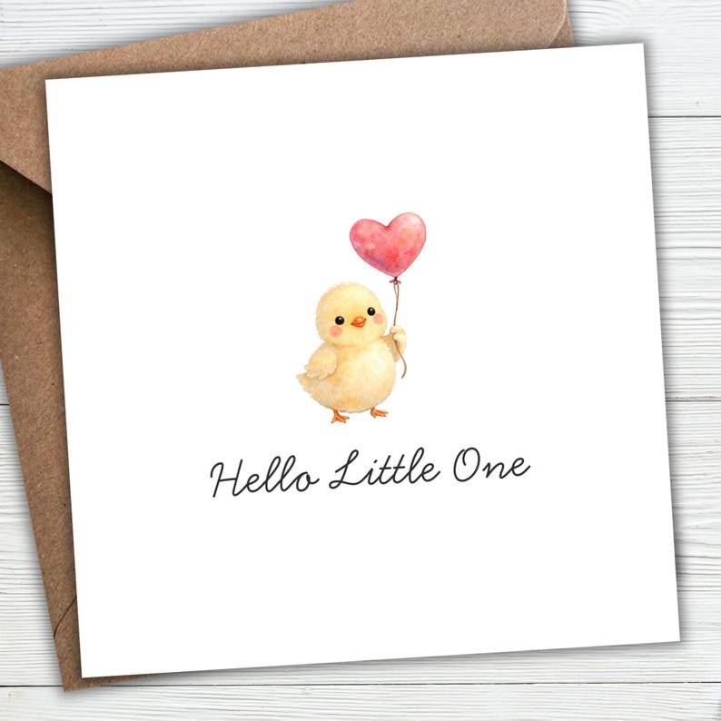 new-baby-congratulations-card-hello-little-one-gender-neutral-card