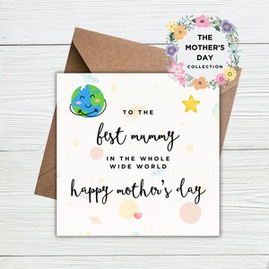 Mummy Mother&#39;s Day Card Thank You Mummy Mother&#39;s Day Card, Cute Card for Mummy, Amazing Mum Mother&#39;s Day Card