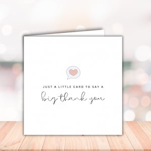 Thank You Card, Thank You For Being Brilliant, Appreciation Card, Thank You Gift, Special Thankyou Card