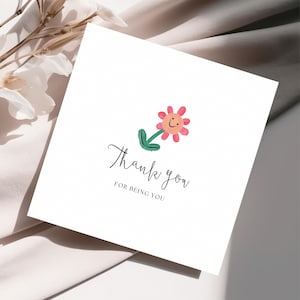 Thank You Card, Thank You For Being Brilliant, Appreciation Card, Thank You Gift, Special Thankyou Card