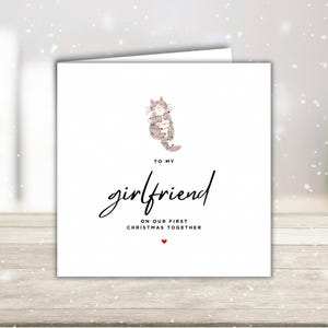 Kerstkaart vriendin, kerstkaarten voor vriendin, kerstkaart vrouw, romantische kerstkaart, kerstcadeau vriendje, voor haar
