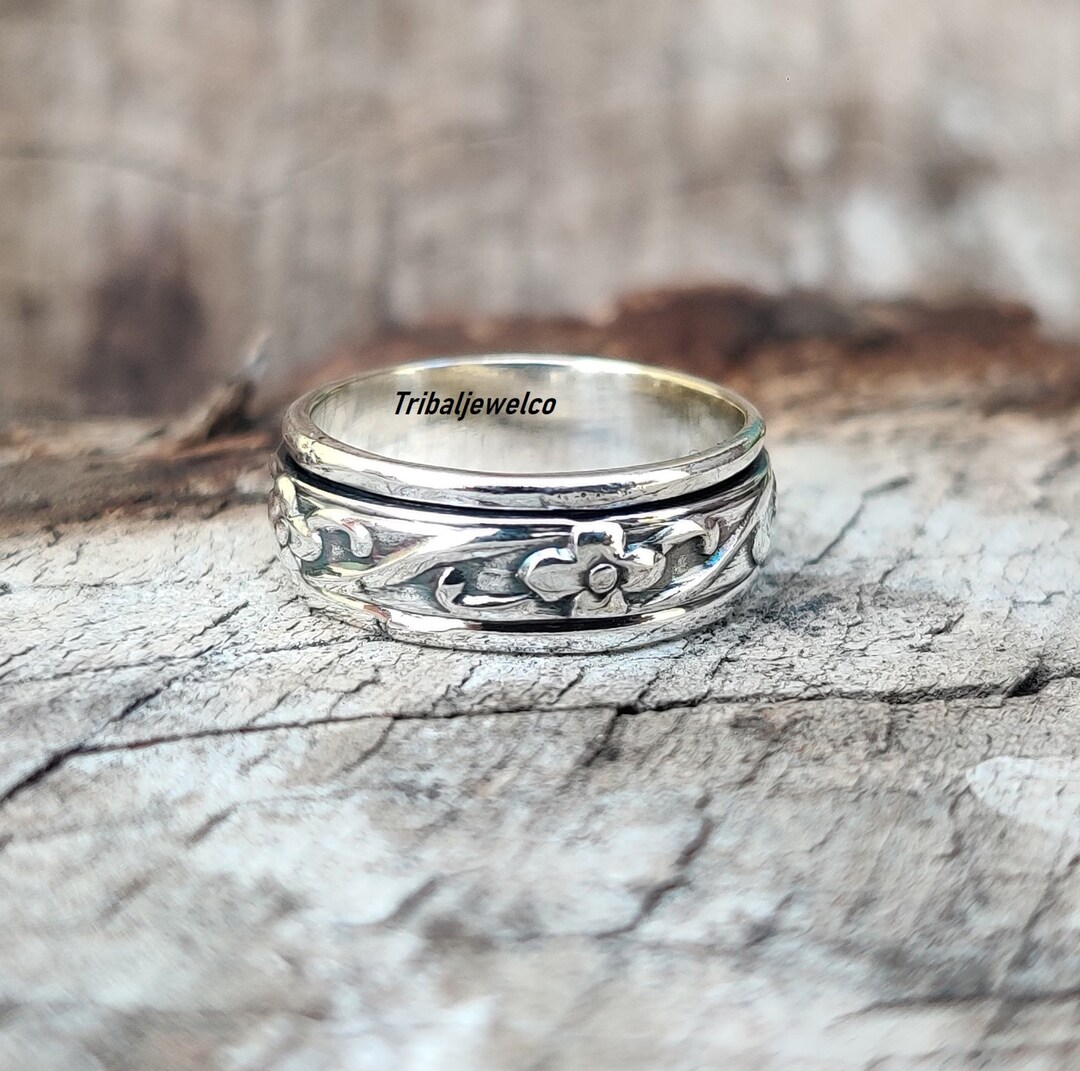 【関税込み】Rockaway Spinner ring in silver and diamonds Amazon.com: UNIQUFERANGER 925 Sterling Silver Diamond
