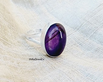 Anello di Ametista e Argento 925 - Anelli Ametista - Gioielli Ametista Anello di Ametista e Argento 925 - Anelli Ametista - Gioielli Ametista